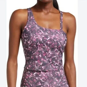 NWT!! Zella - Strapy Crop Tank Top - Pink - Size Medium